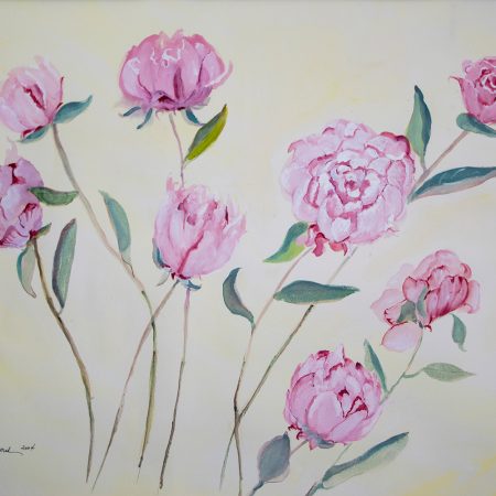 Floating Peonies