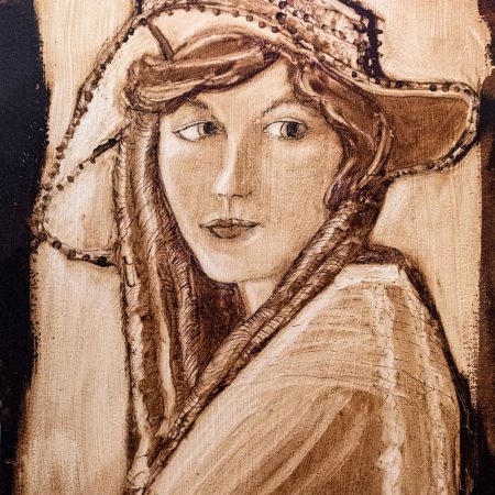 Maiden in Hat