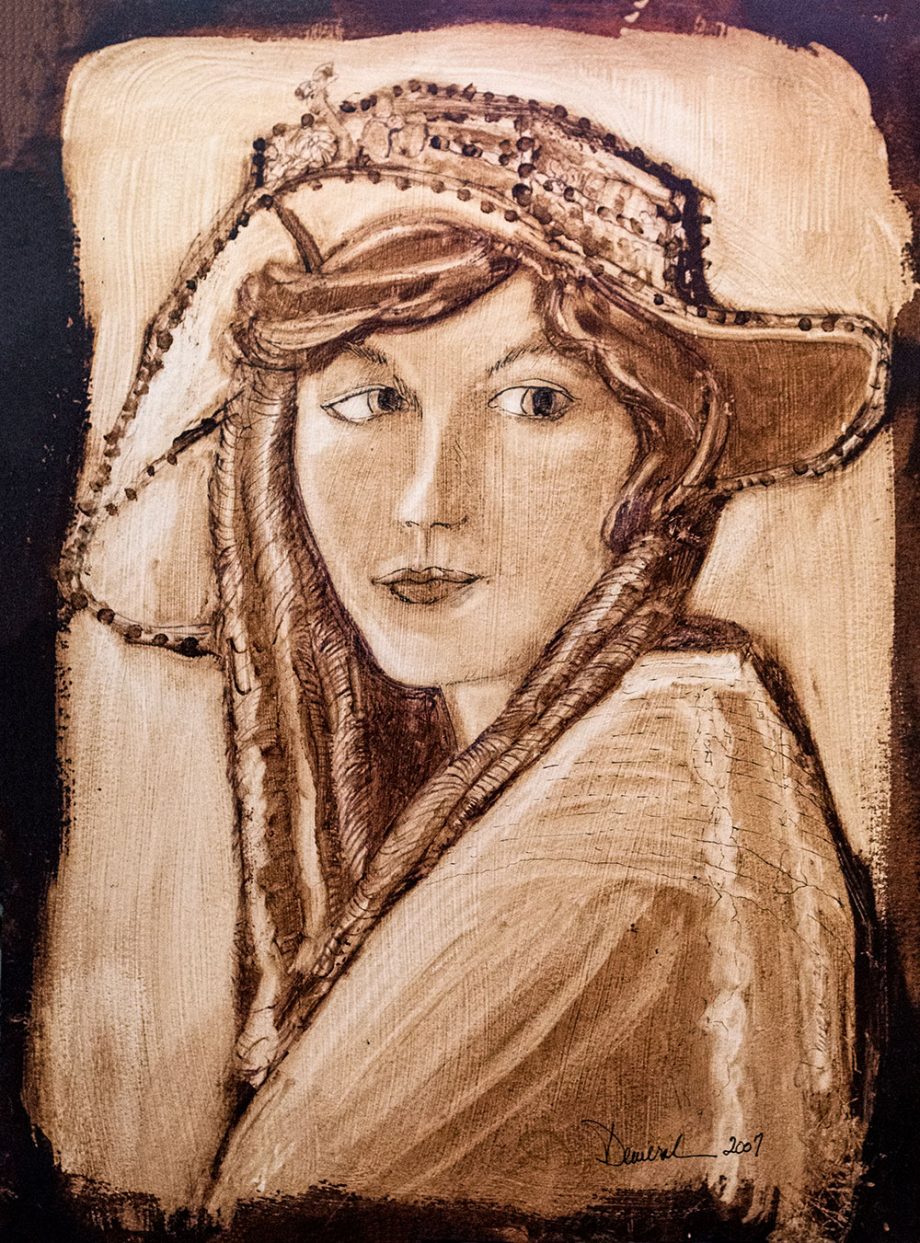Maiden in Hat